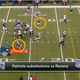 Illustration for article titled The Patriots Annoyed John Harbaugh By Having Fun With Eligible Receivers